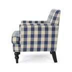 Fauteuil club contemporain Harrison Christopher Knight Home en tissu avec garniture cloutée